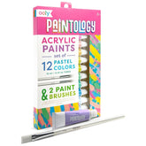 *Ooly Paintology Acrylic Paints Set - Pastel Colours - Set of 12